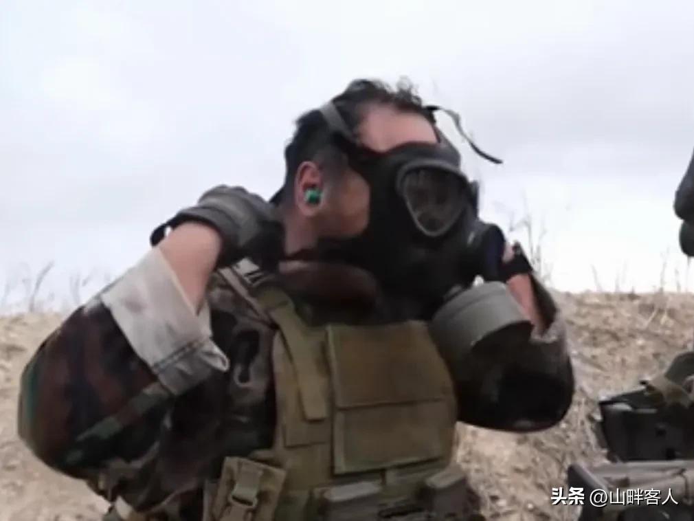 各国军队用的防毒面具,一战美军用的防毒面具