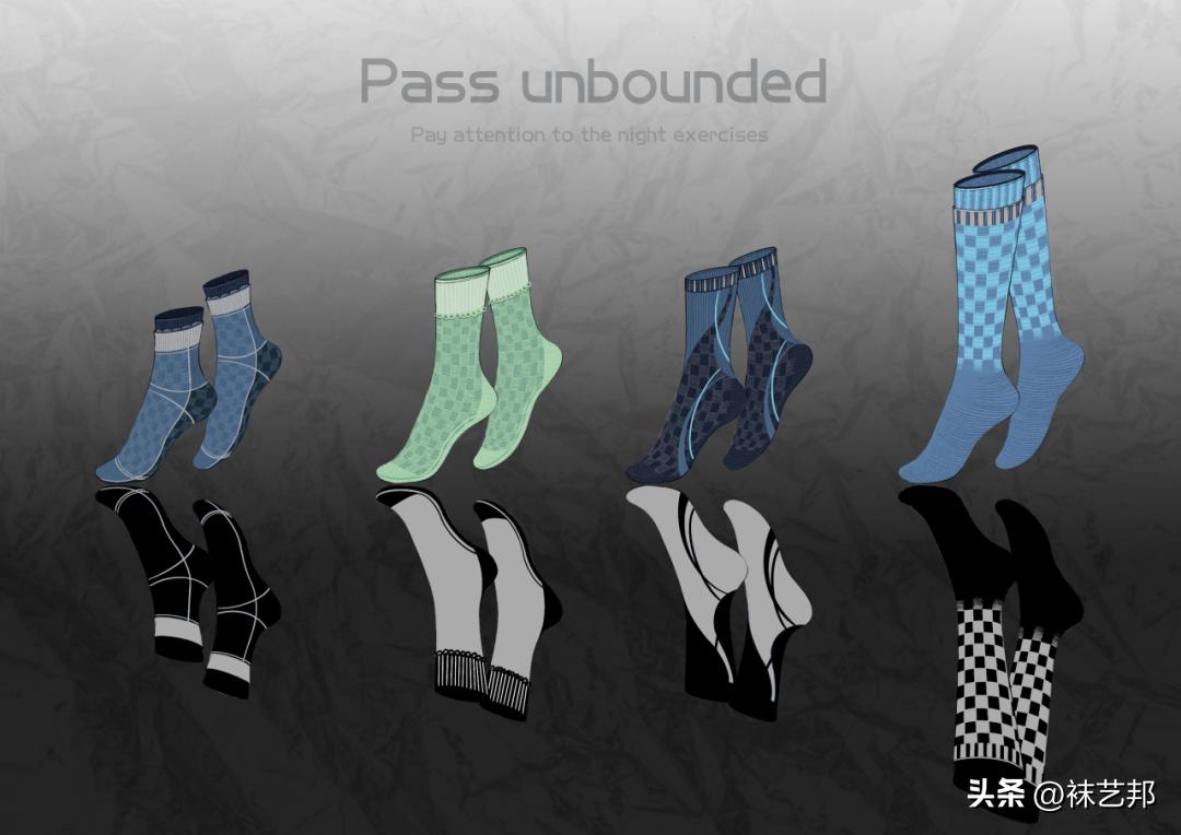 袜艺设计大赛,袜子设计大赛入围