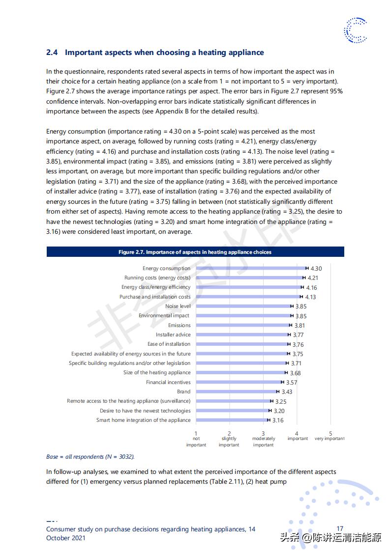 消费者对取暖装置购买决策的研究