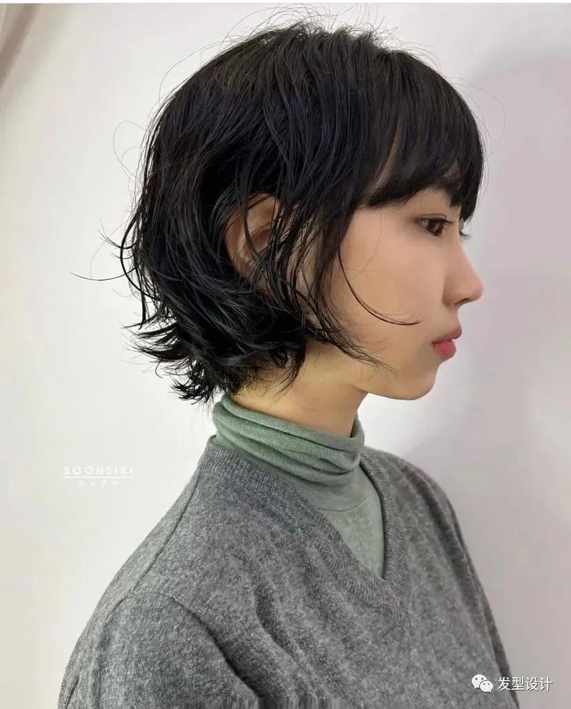 法式超短发,法式港风超短发