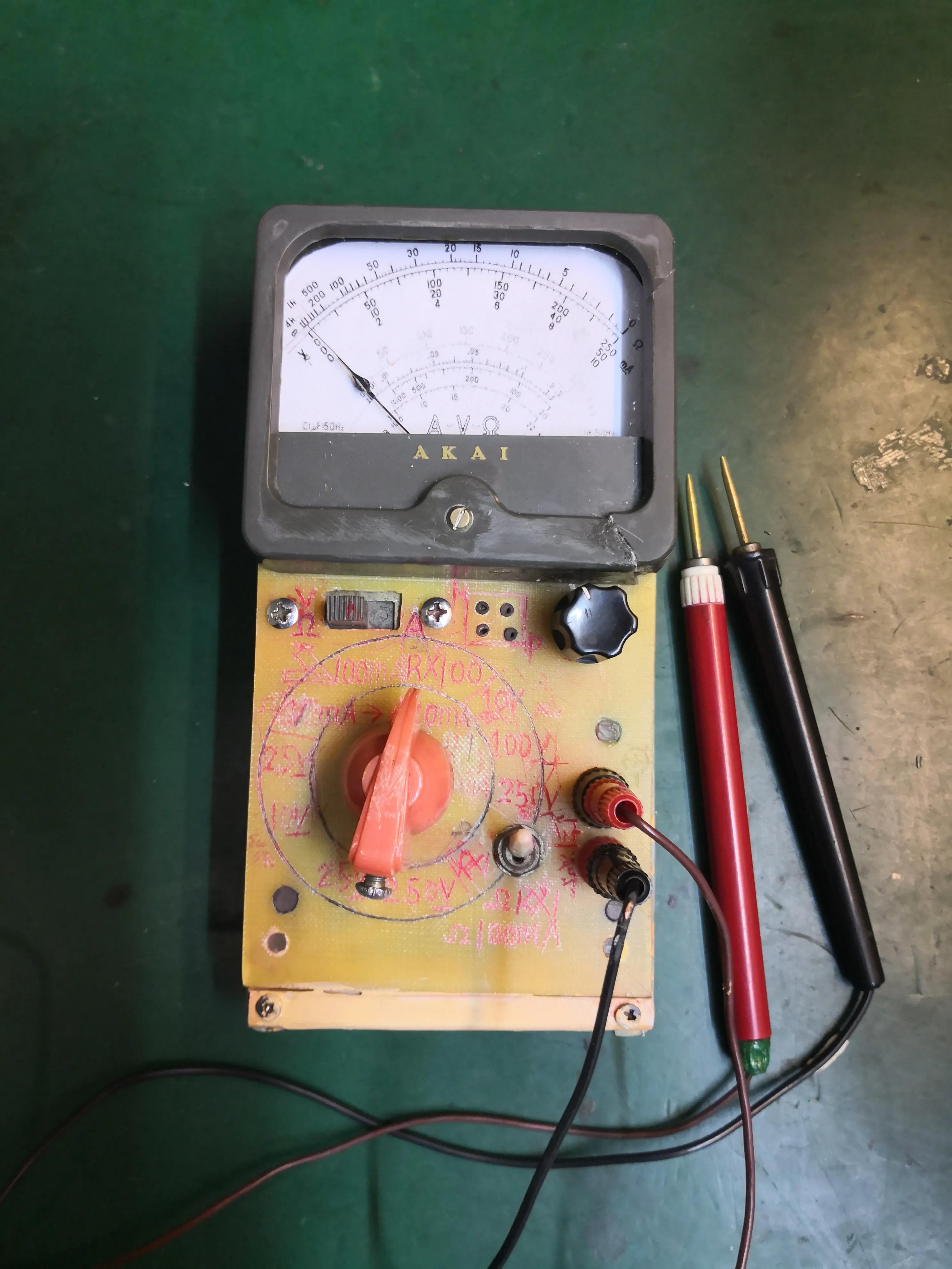 我的万用表怎么测电容,万用表初学入门背后的秘密