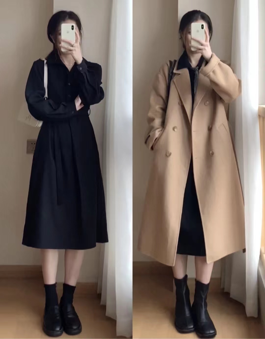 驼色大衣打底配什么颜色显高级,怎样选驼色大衣高级