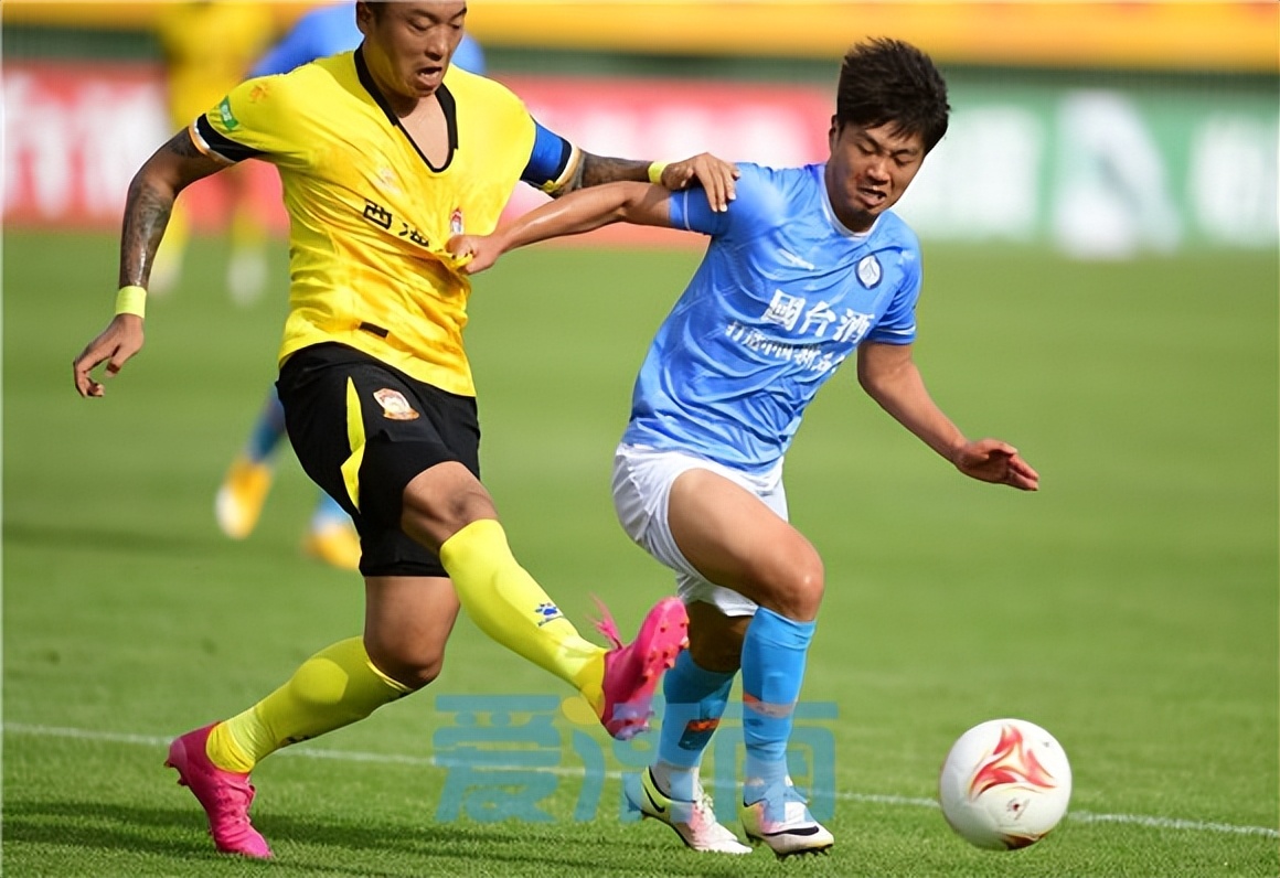 齐鲁德比青岛黄海取胜,中甲青岛黄海vs毅腾