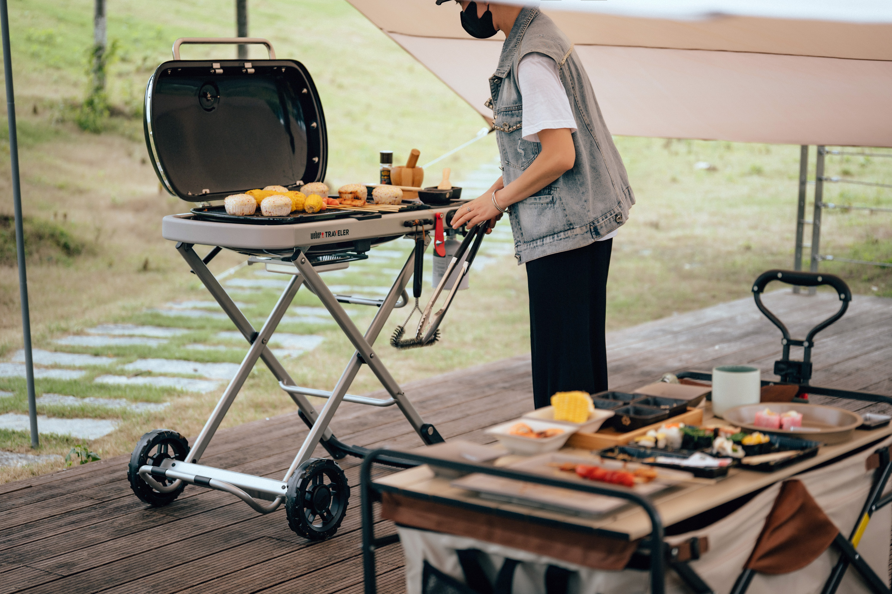 北美最流行的户外烧烤炉,美国weber烧烤炉