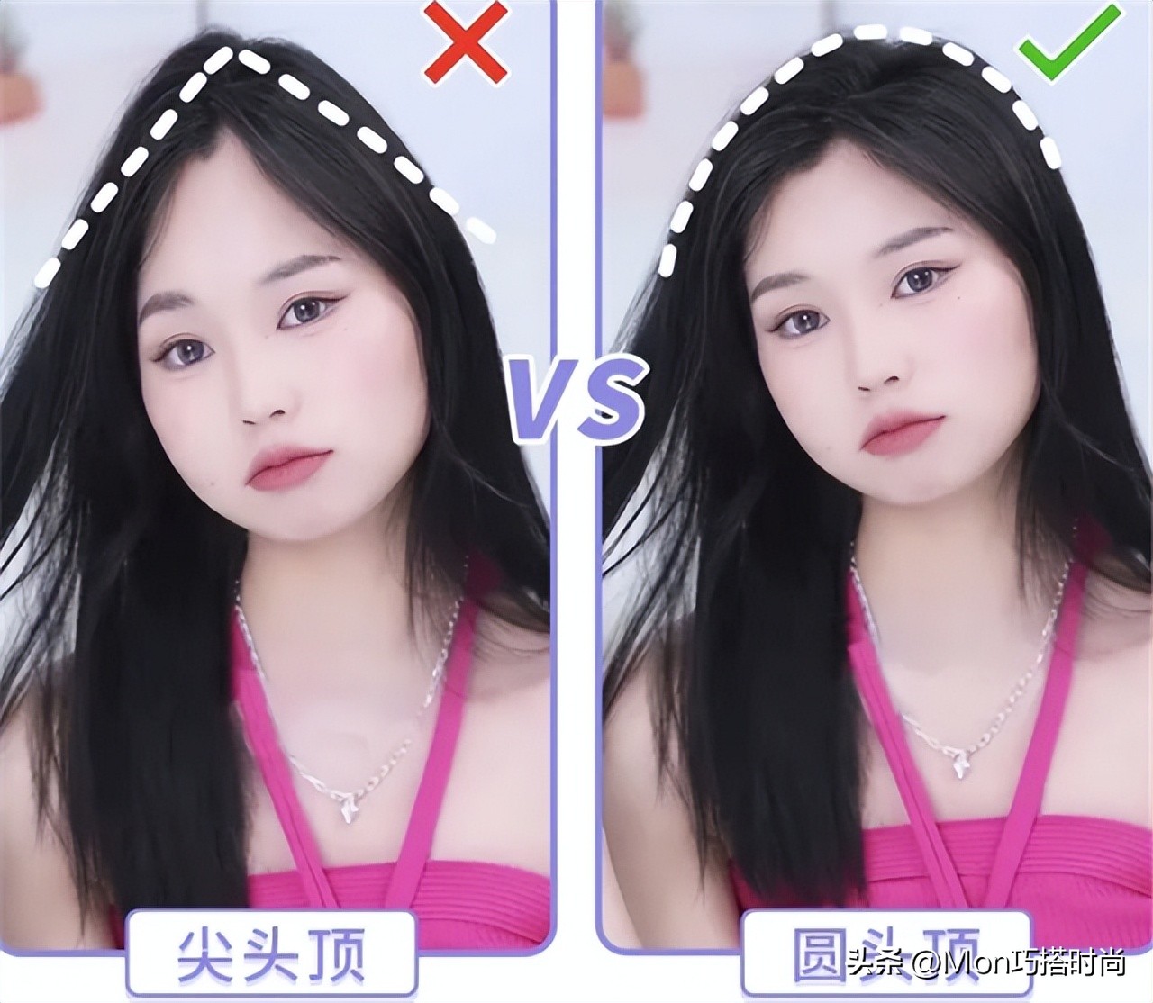 2022最洋气的减龄发型公主切,公主切暗黑造型真的太好看了