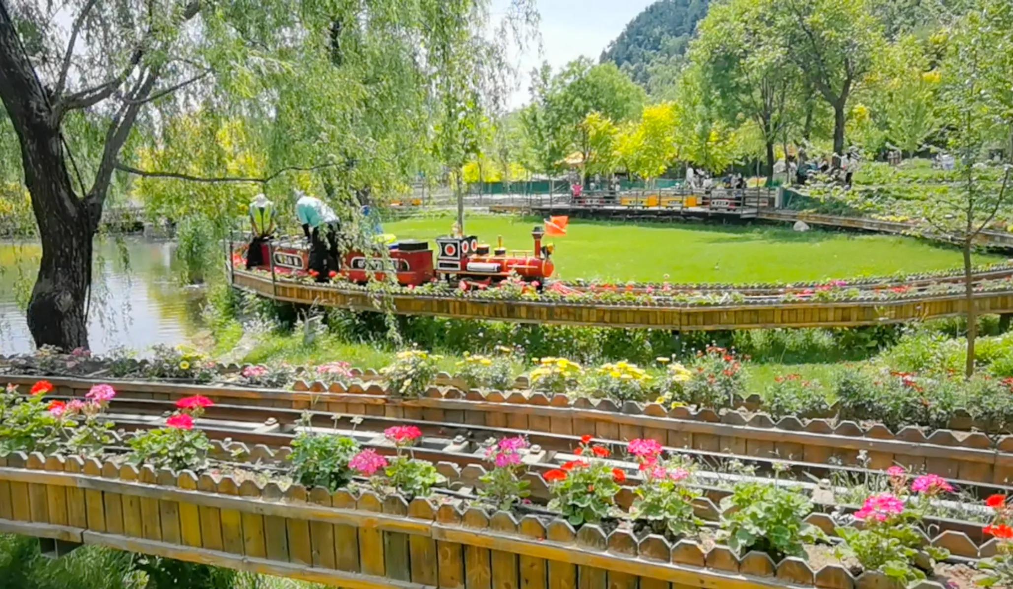 灵寿漫山花溪谷休闲好去处,灵寿花溪谷旅游景区在哪里