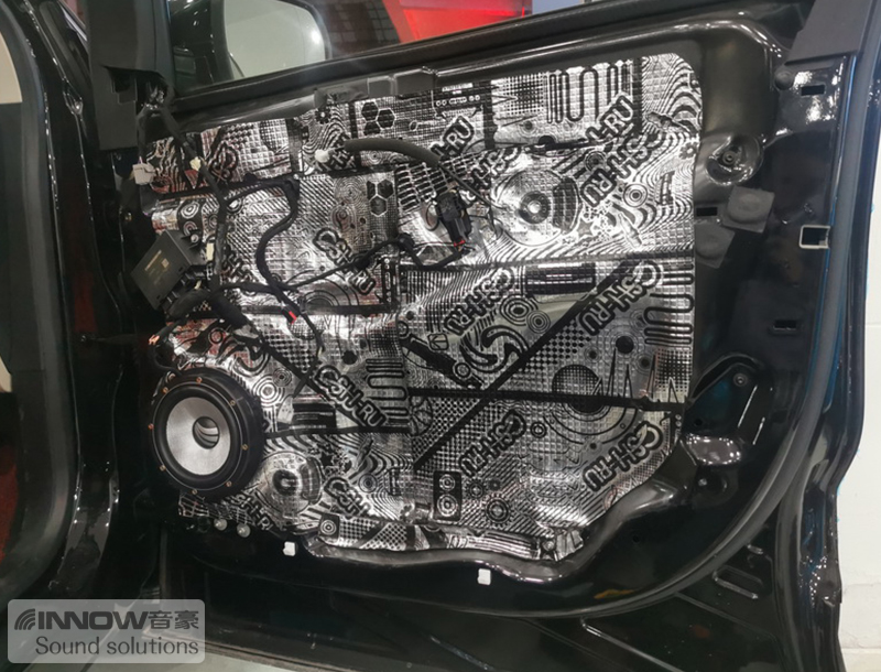 福特锐界三分频音响改装,深圳福特锐界音响改装三分频