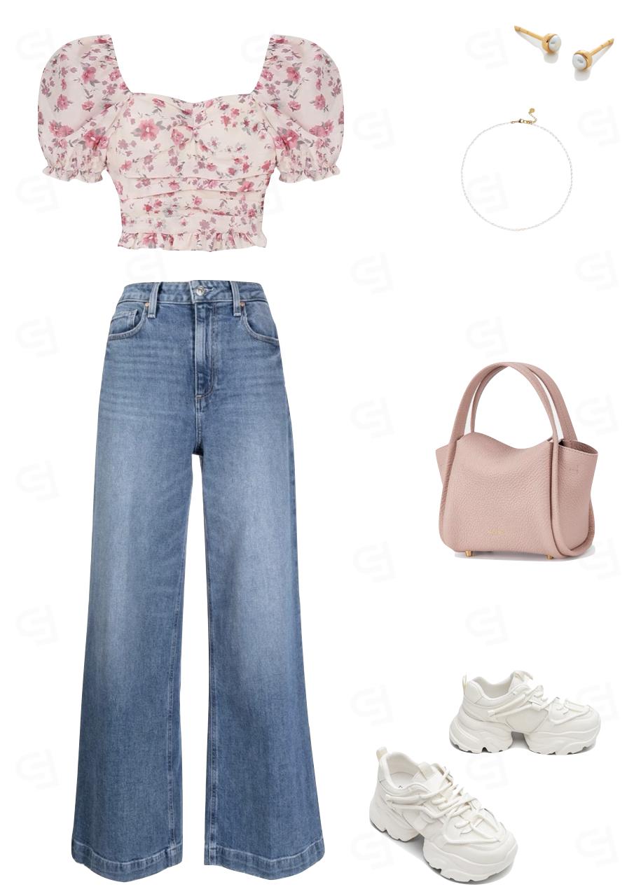 赵露思娇小可人,像赵露思一样轻轻甜美风穿搭