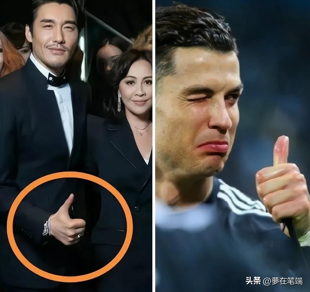 C罗身高187，胡兵身高189，都高大威武，为何二帅笑起来都很媚？