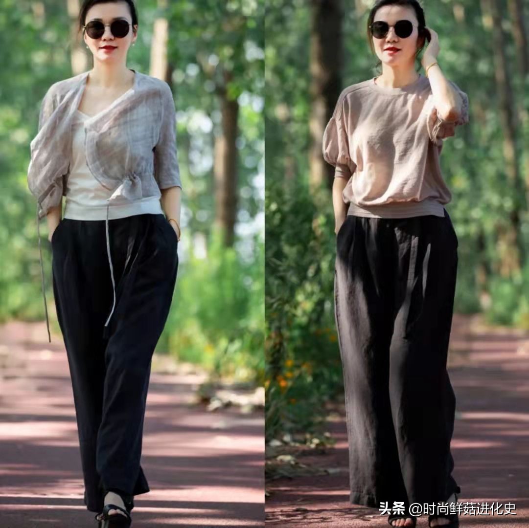 扔掉你的阔腿裤,今年最火阔腿裤气质高腰裤