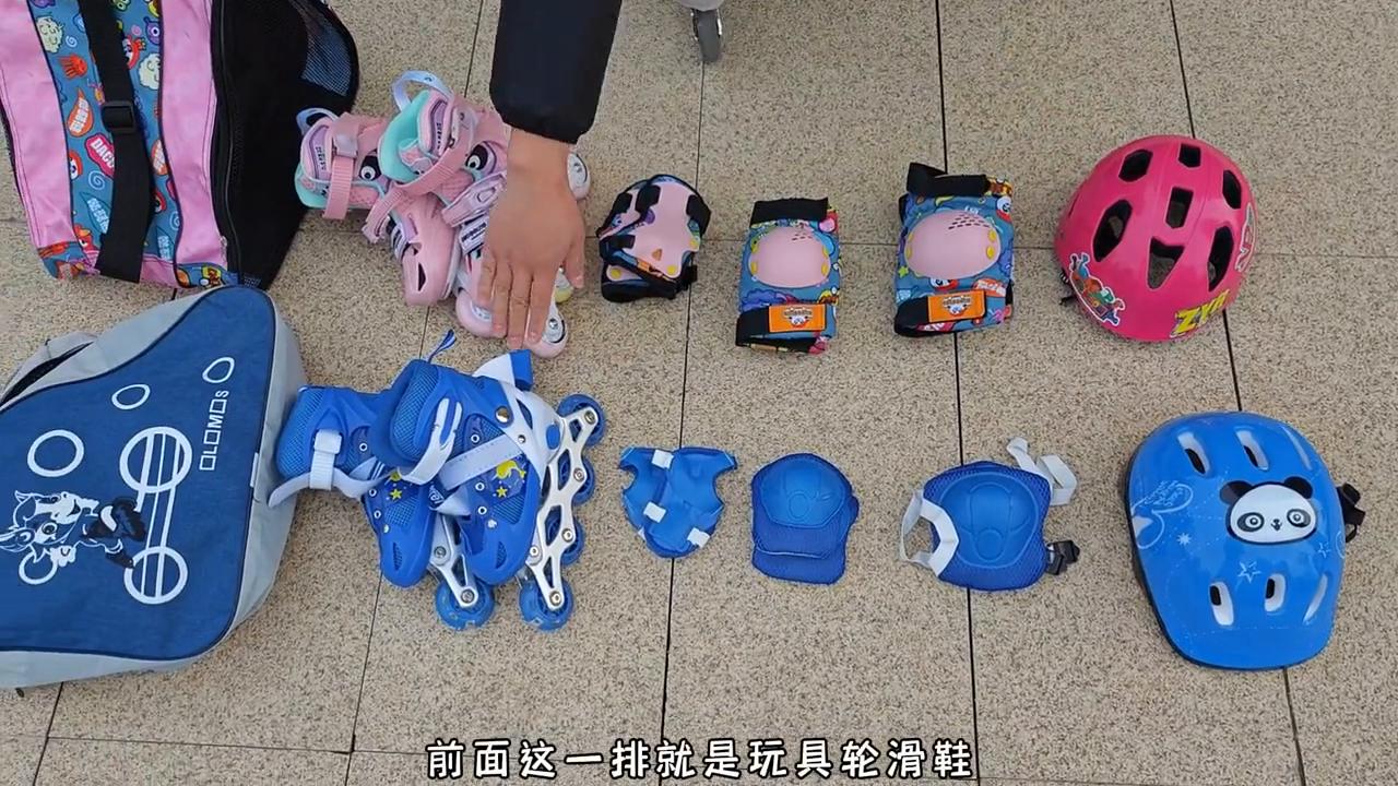 轮滑教学儿童的轮滑鞋刹车在哪,如何教会孩子正确的轮滑姿势