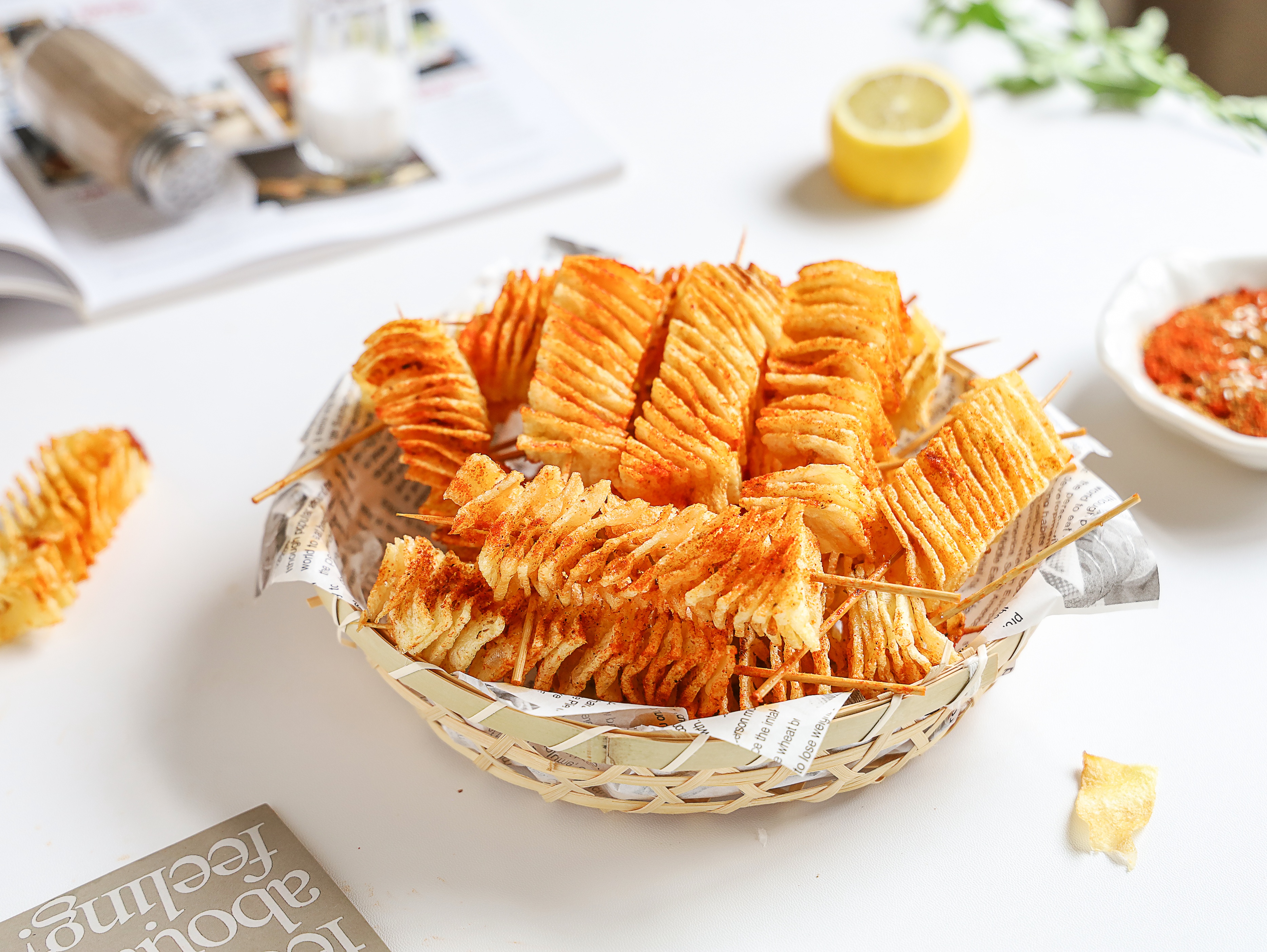 薯塔怎么做好吃又简单摆摊,薯塔1元一根