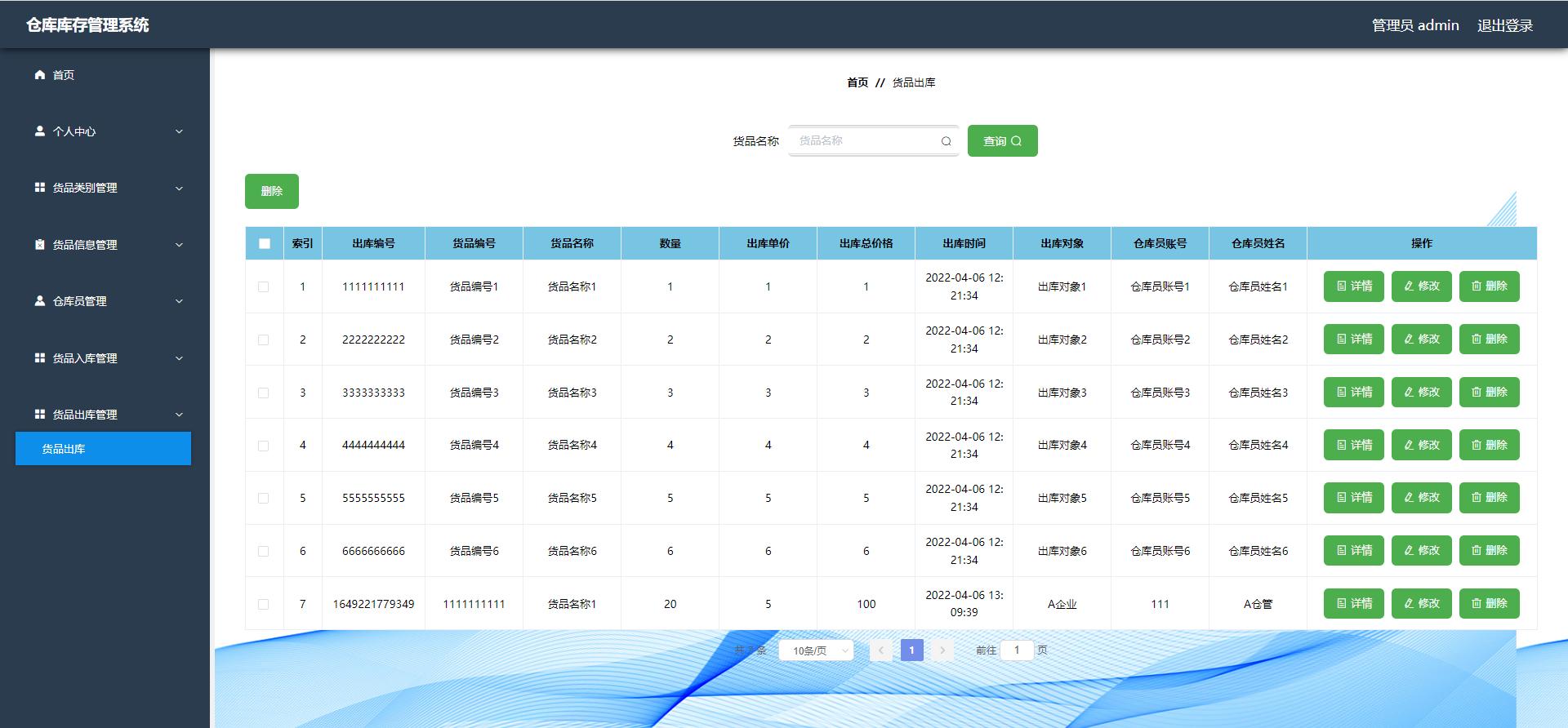 python仓库库存管理系统,python开发库存管理软件