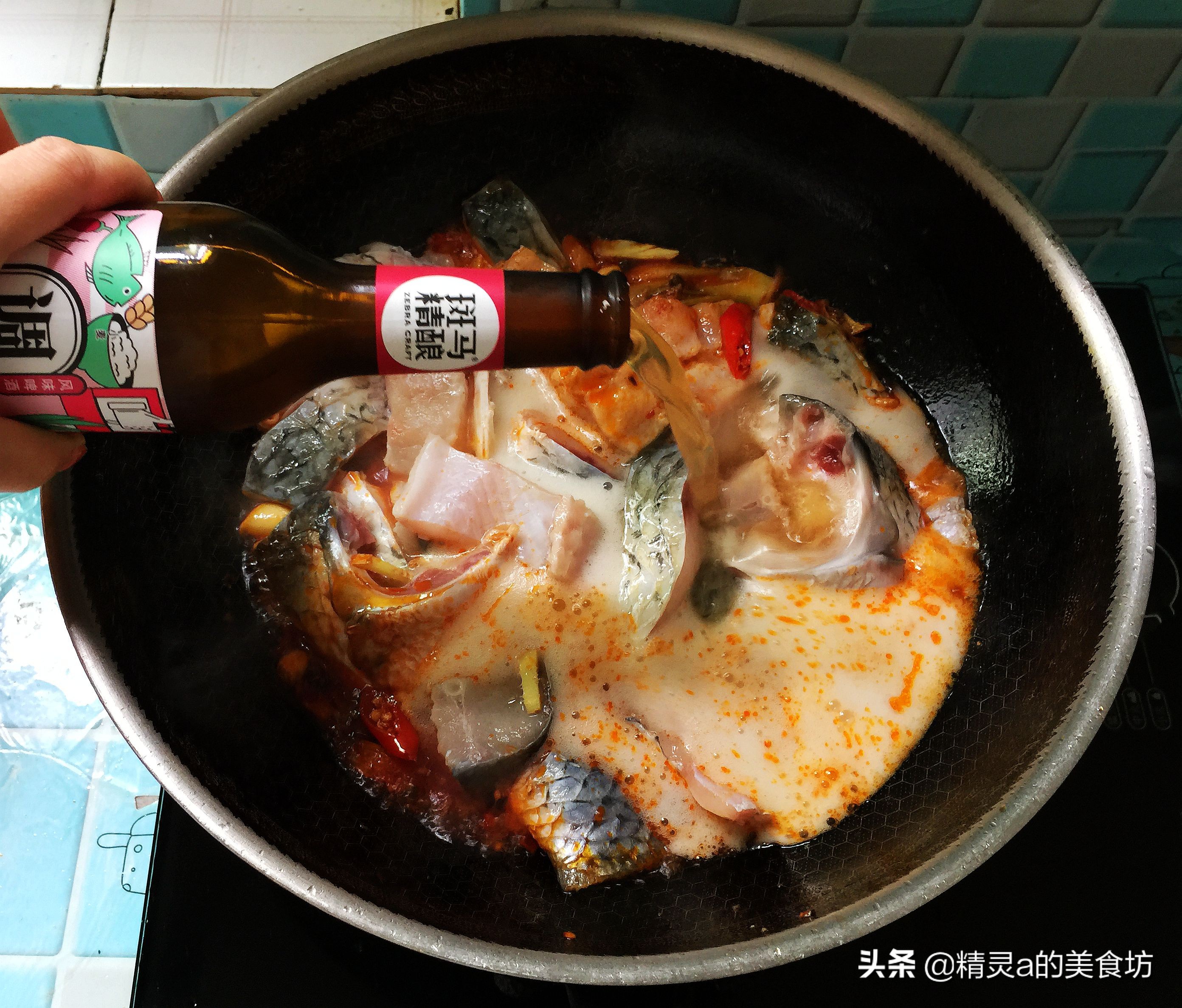 巧手小厨娘红烧草鱼块,家常炖草鱼酱汁浓郁简单美味