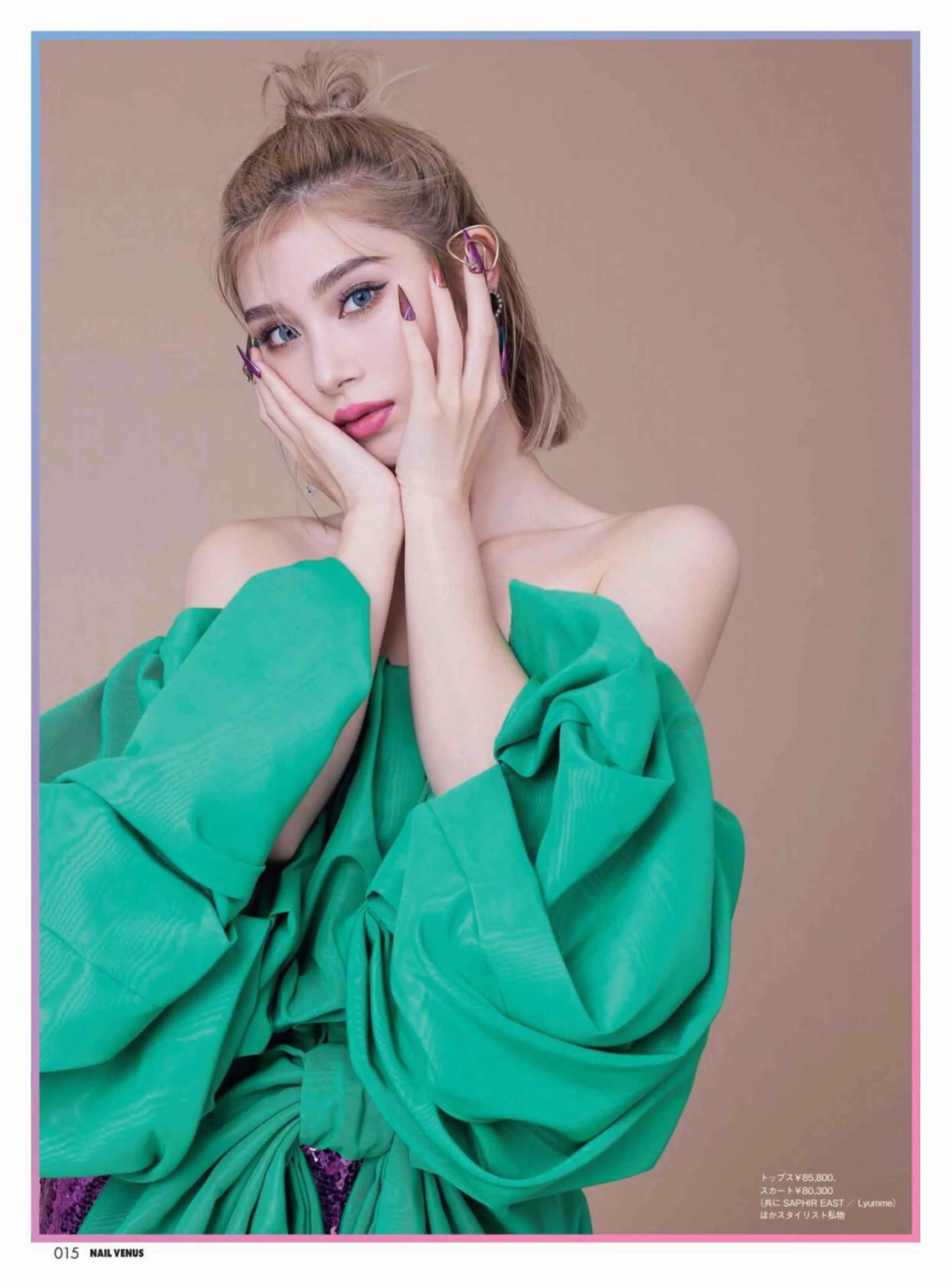 日本时尚杂志《NAILVENUS》2022春夏号