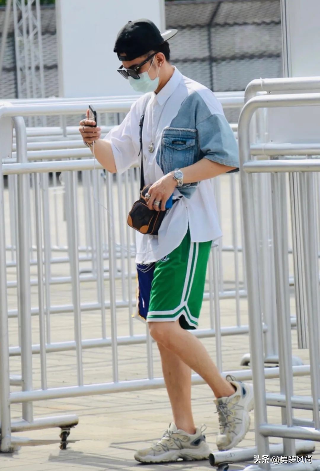 今年最流行男士休闲短裤怎么搭配,夏季男士短裤裁剪视频教程