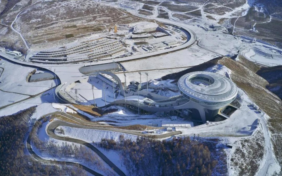 张家口跳台滑雪中心,张家口崇礼跳台进展情况
