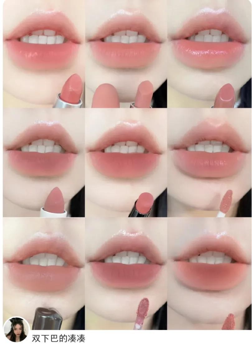 这6支口红无敌显白大黄牙都不怕,6支不可缺少的口红