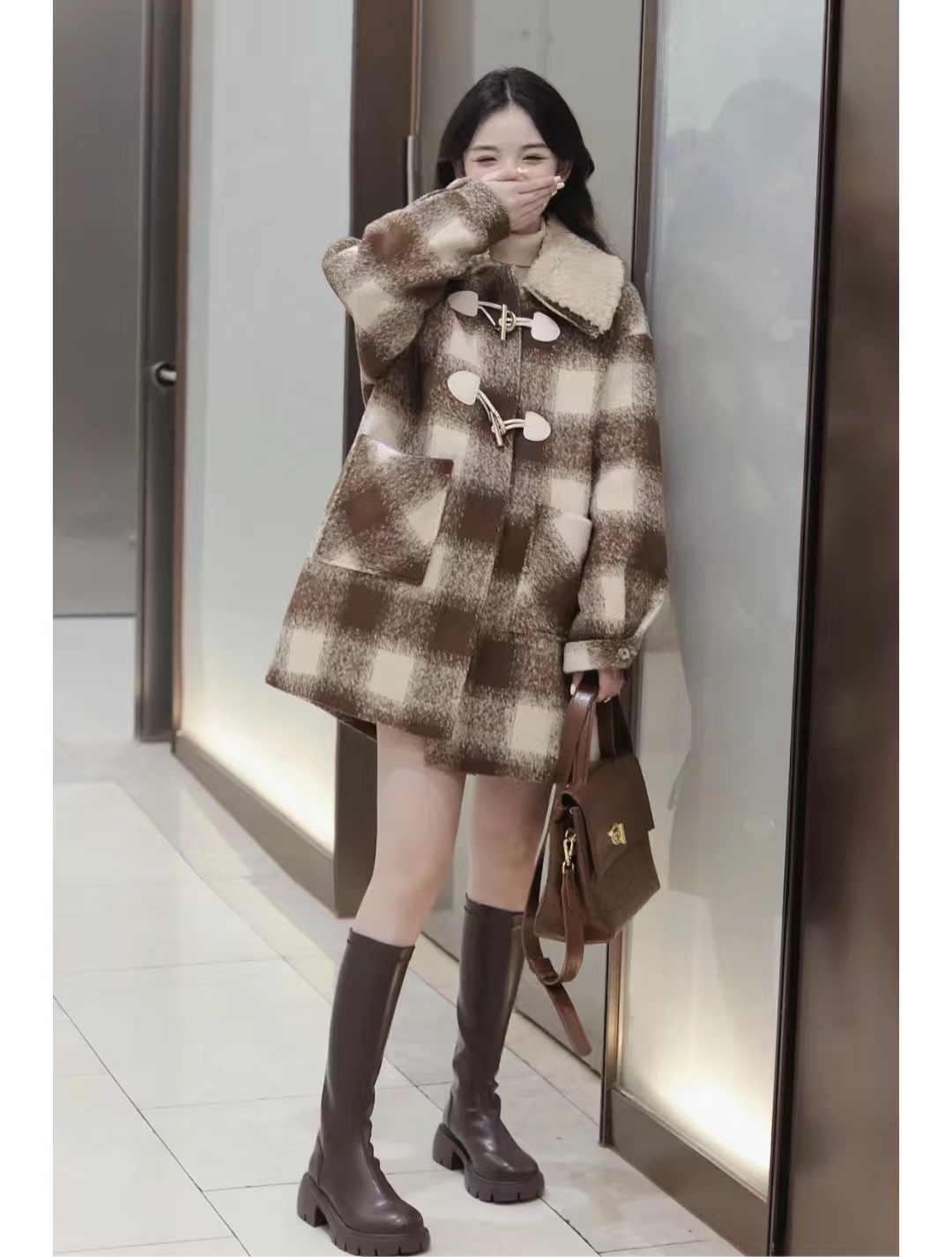 显高又显瘦的长筒靴,显瘦百搭又好看长筒宽靴