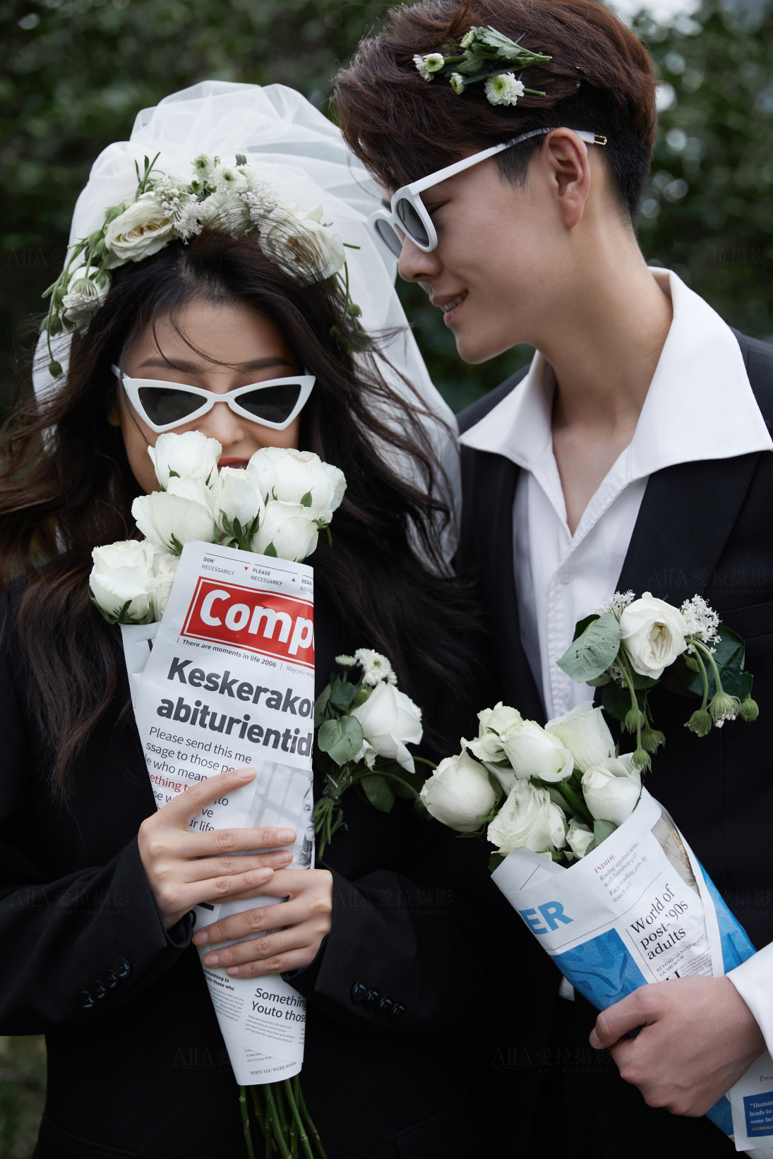 太美惹！分享我的森系婚纱照，简单太爱你