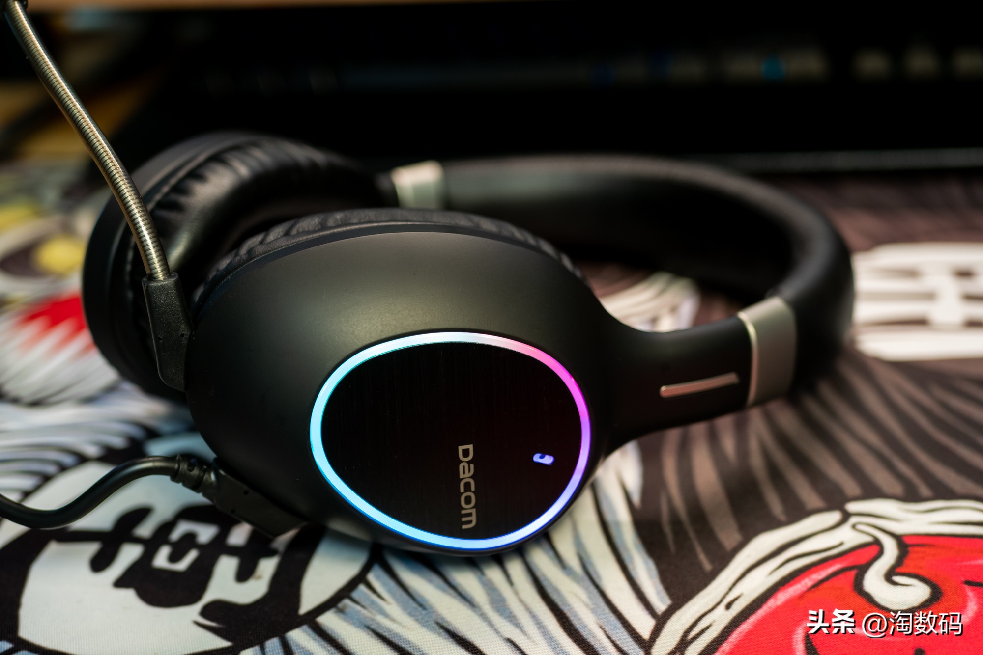 拒绝洋垃圾¥39入手RGB灯数字7.1虚拟声电竞游戏耳麦GH06开箱简评