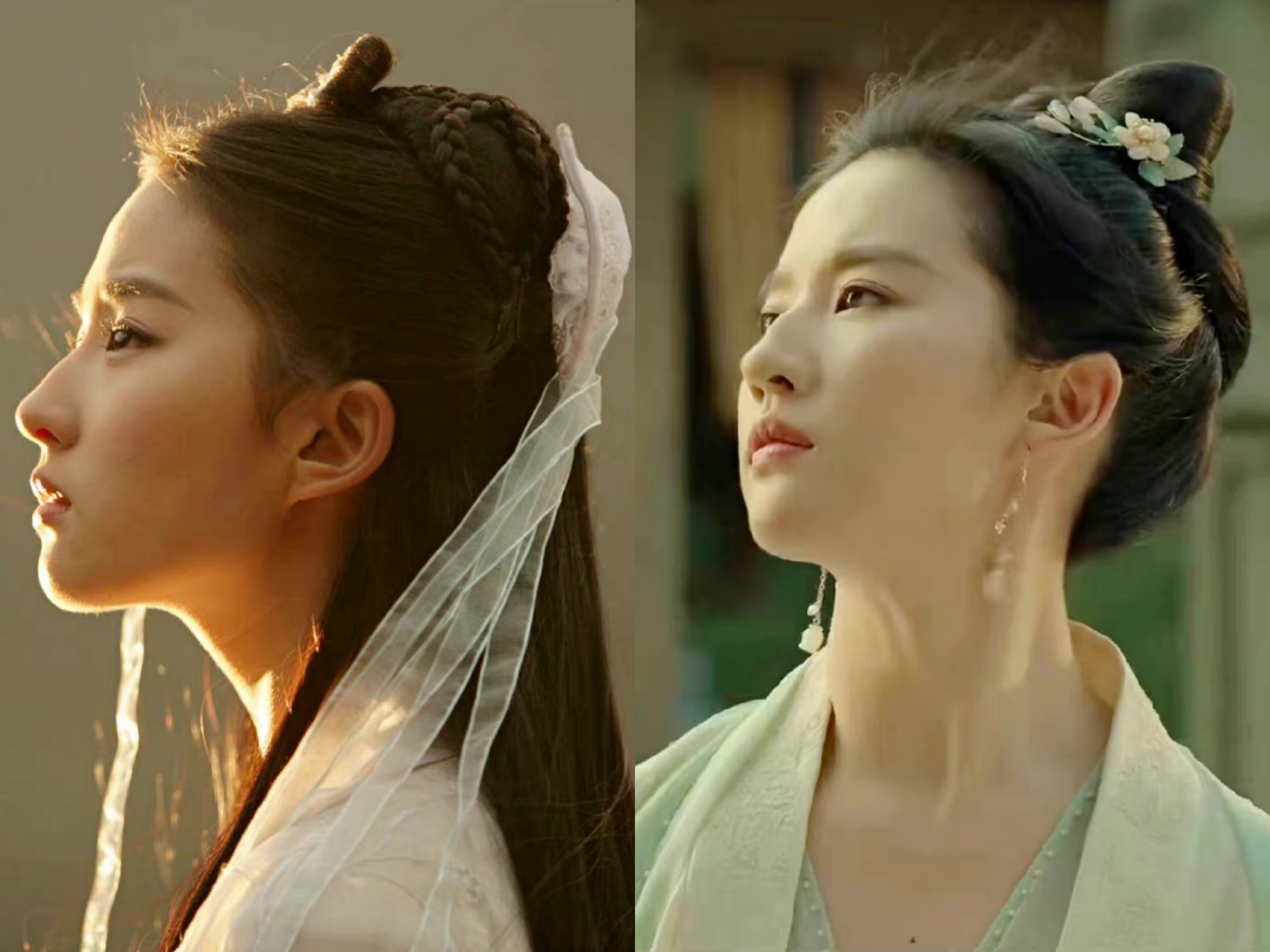 被刘亦菲美貌震惊的片段,被刘亦菲的美醒的一天