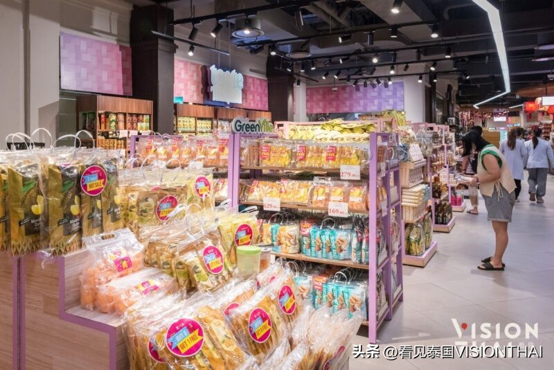 泰国暹罗天地购物中心美食,曼谷暹罗百丽宫伴手礼