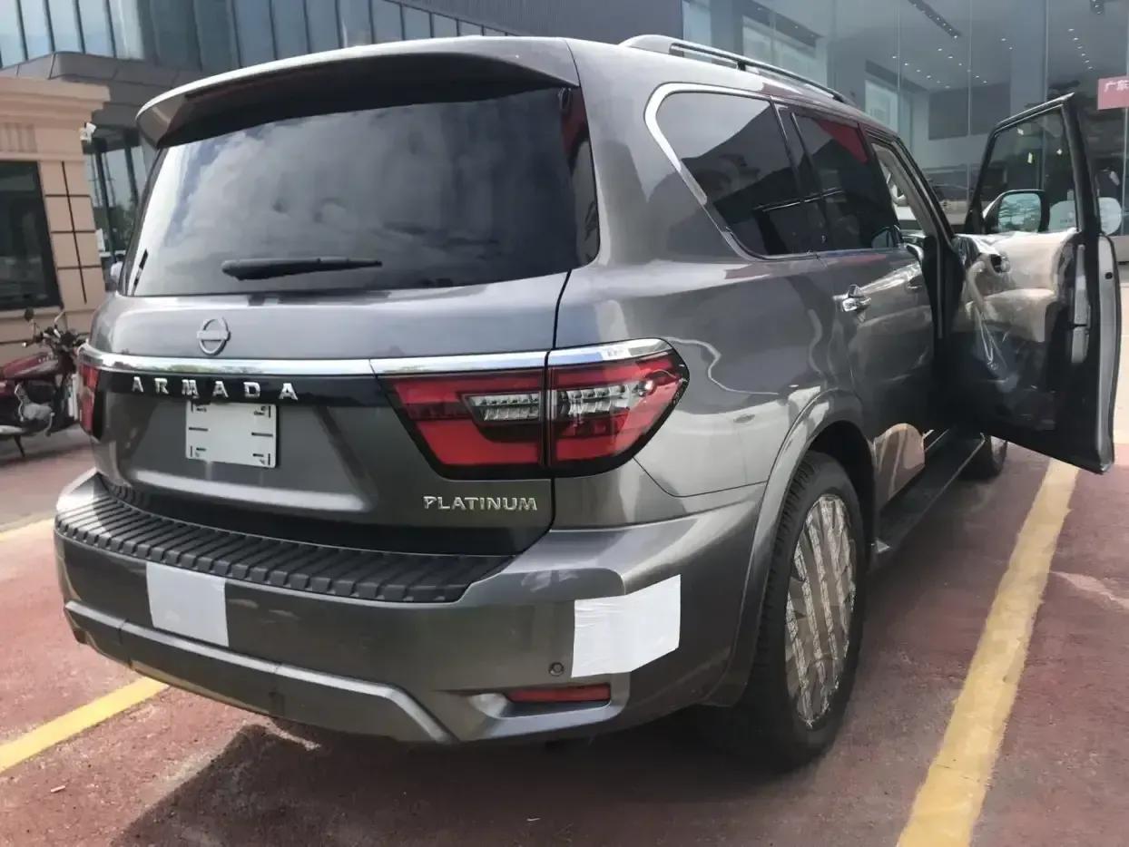 途乐的原厂拖钩可以拖挂房车吗,全新一代日产途乐实车图曝光