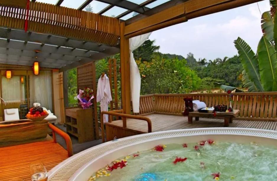 泉眼温泉和中山温泉,广东中山温泉私家泡池