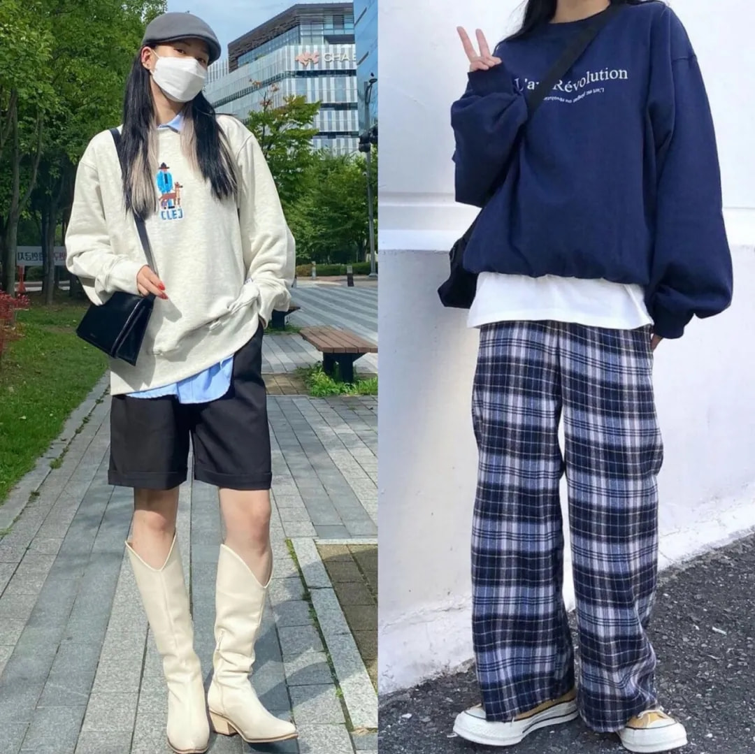 卫衣的几种经典穿搭技巧,烂大街的卫衣怎么穿才好看