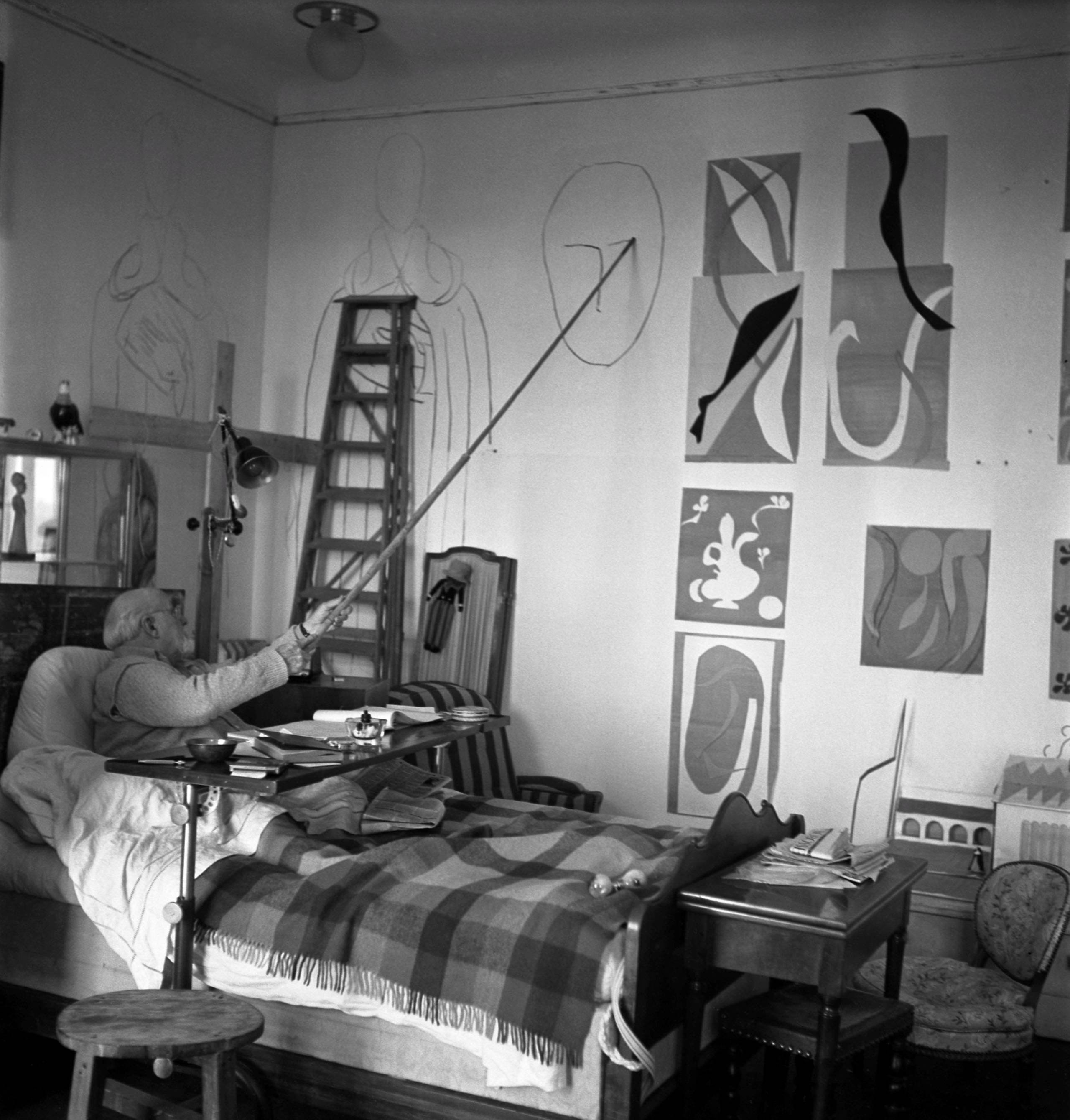 怎么画亨利马蒂斯这个人,亨利马蒂斯剪纸