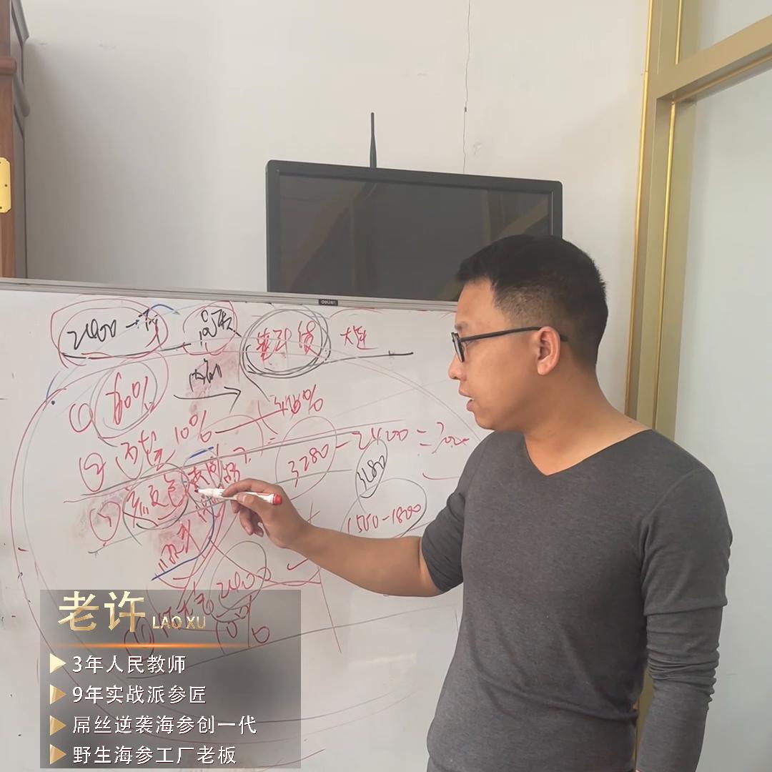 大连海参价格2400元竟然买到品质这么好的大连淡干海...