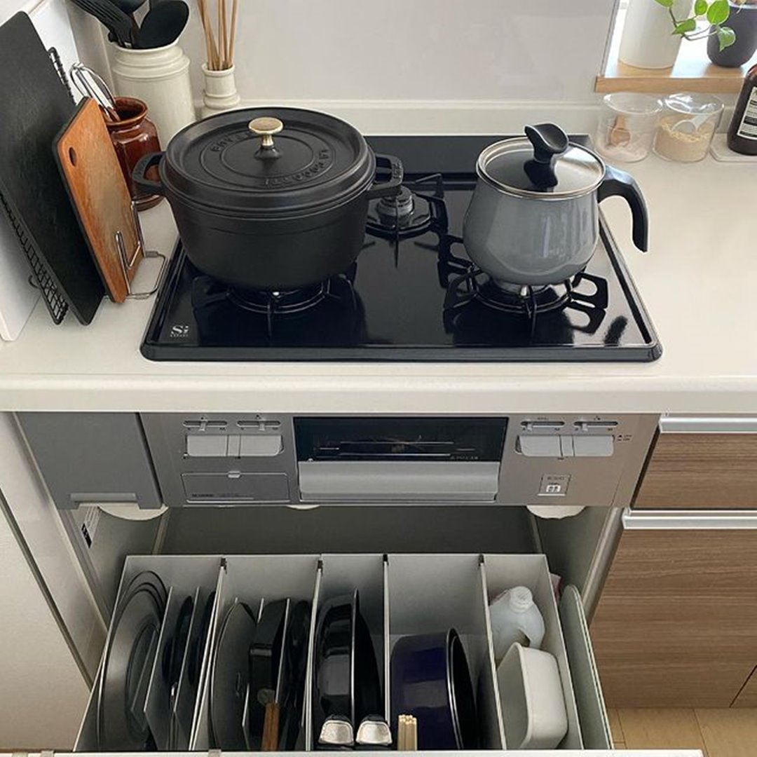 日本博主的宝藏厨房，丧心病狂的整齐！颜值爆裂，收纳力也惊人