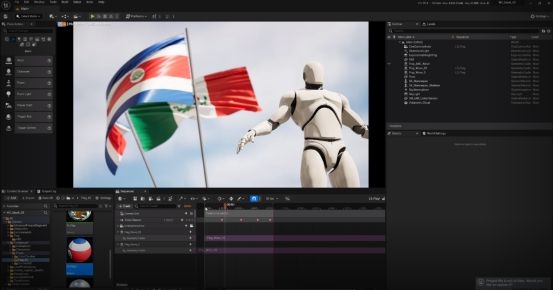 虚幻引擎实机演示讲解,虚幻引擎动态捕捉演示