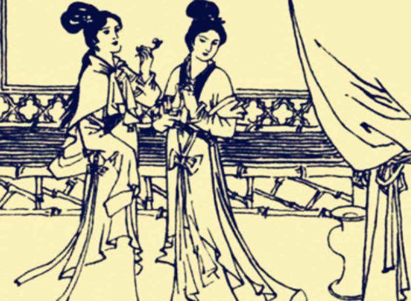 民间故事妇女偷情案,民间故事女子夜宿破庙