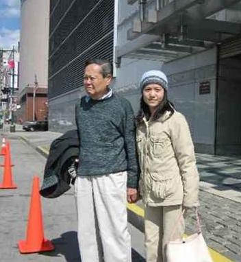 杨振宁教授和翁帆生活照,关于杨振宁教授与翁帆是否有孩子