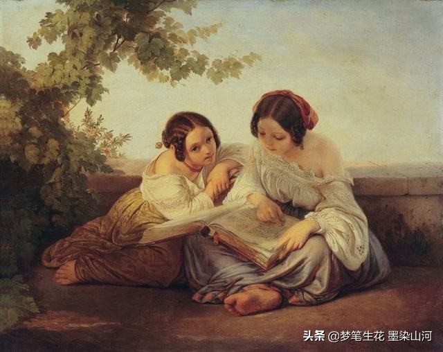 高清油画静物大师作品,欣赏超写实人物油画