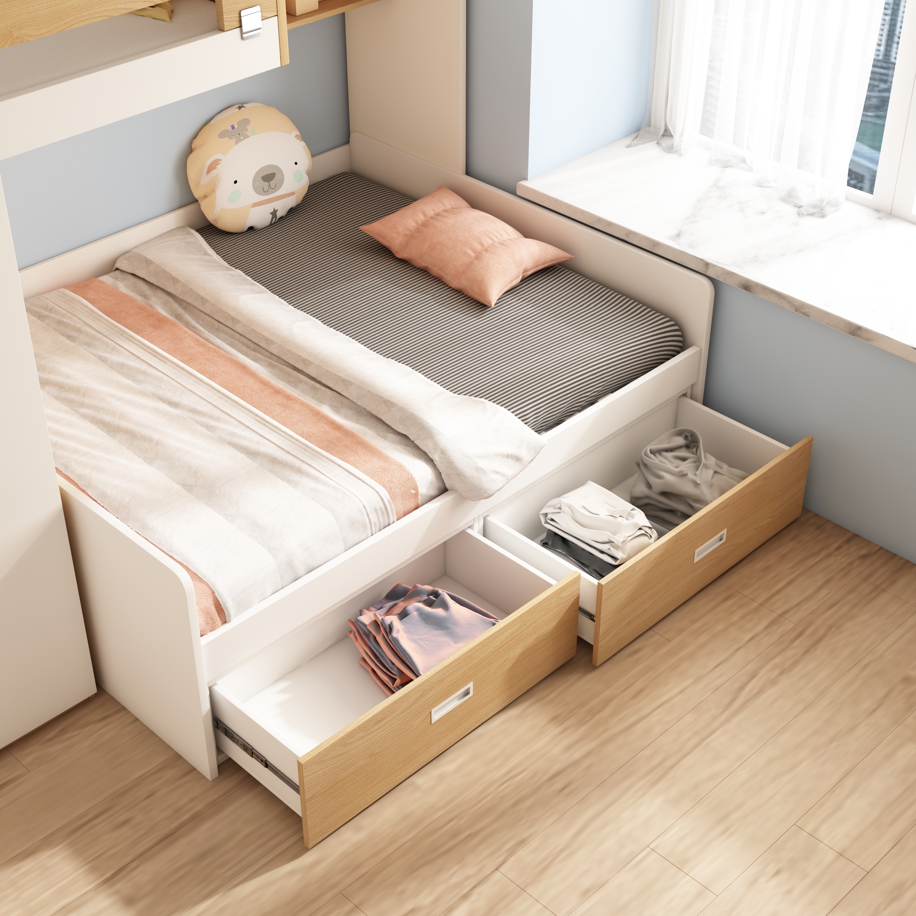 小卧室买什么样的上下床,什么样的上下床最实用