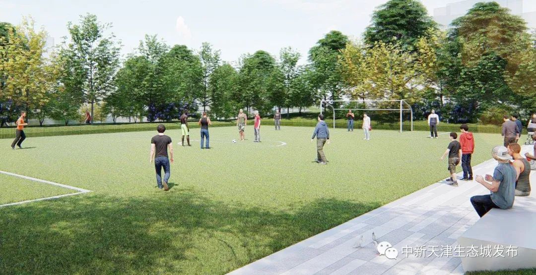 生态城城市公园,规划生态体育公园