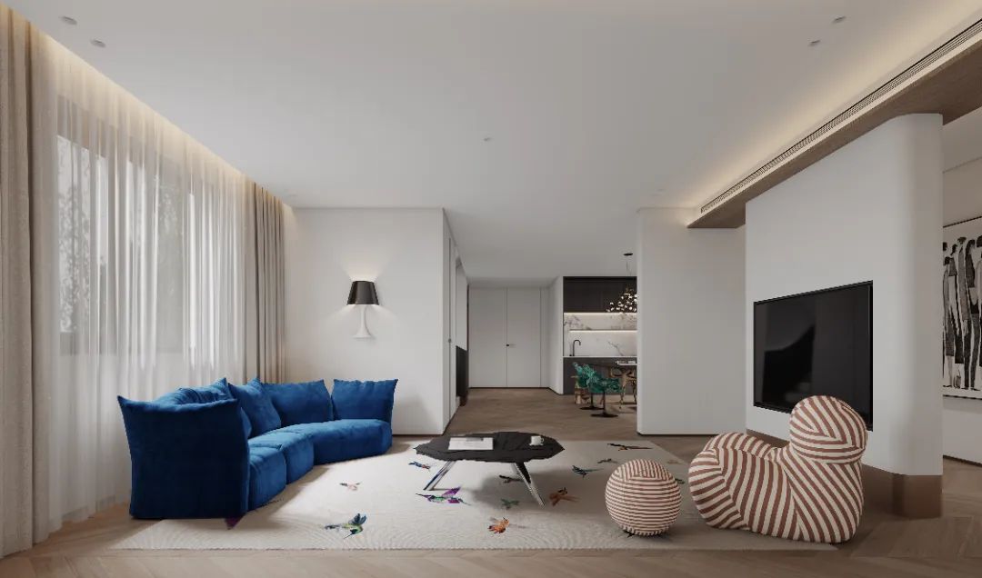 顶级豪宅设计团队,北京1000平别墅现代轻奢装修