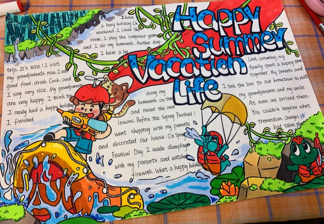 英语手抄报内容介绍朋友,英语节日手抄报