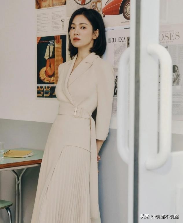 宋慧乔黑暗荣耀同款齐耳短发,宋慧乔新剧留齐耳短发清新干练