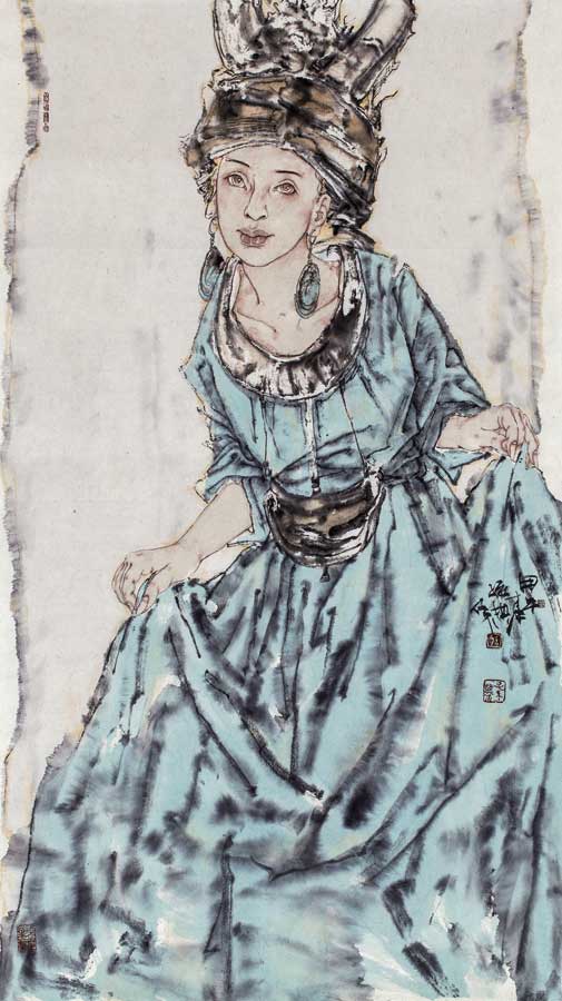 孙棋国画作品,孙棋画家作品