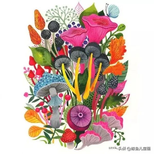 插画作品鉴赏,手绘插画鉴赏