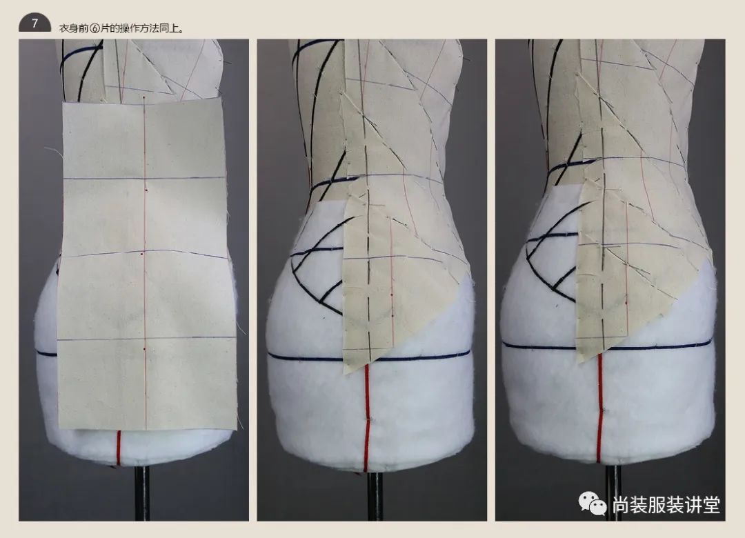 连帽连体服的裁剪方法,玩转立体几何剪裁服装