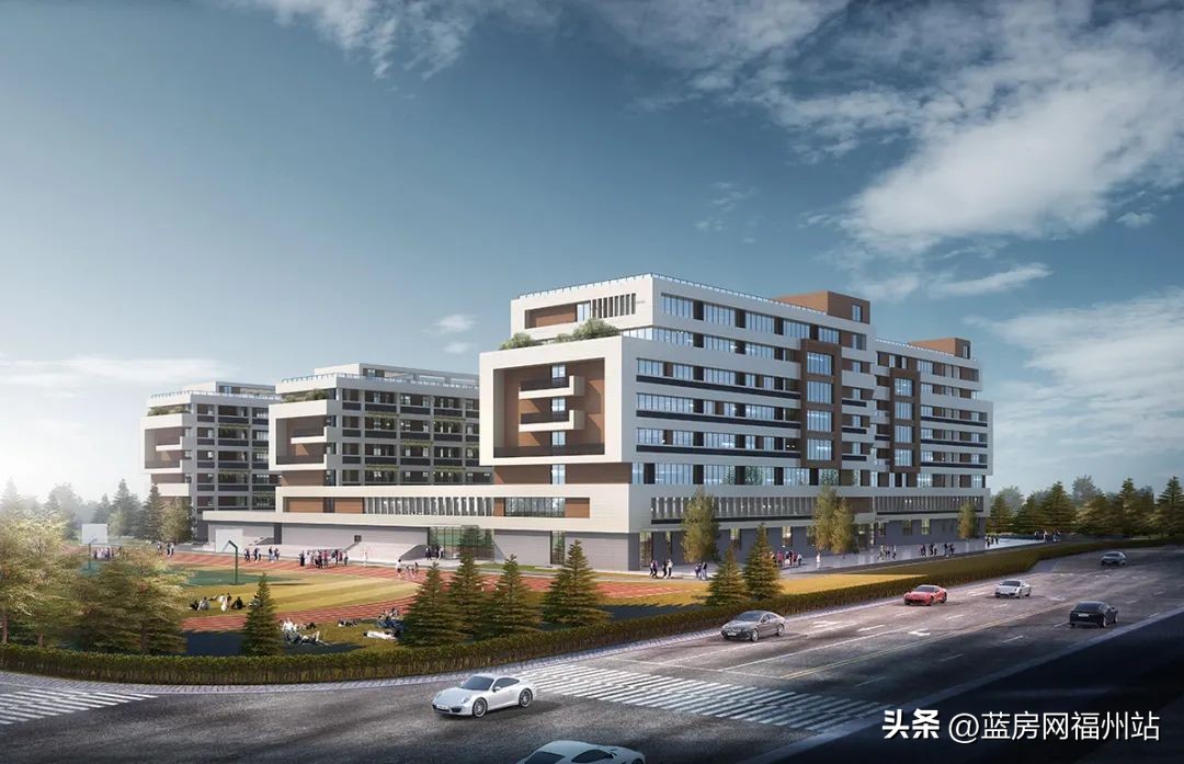 投资千亿建设的新校区,投资了近3亿建设的中学