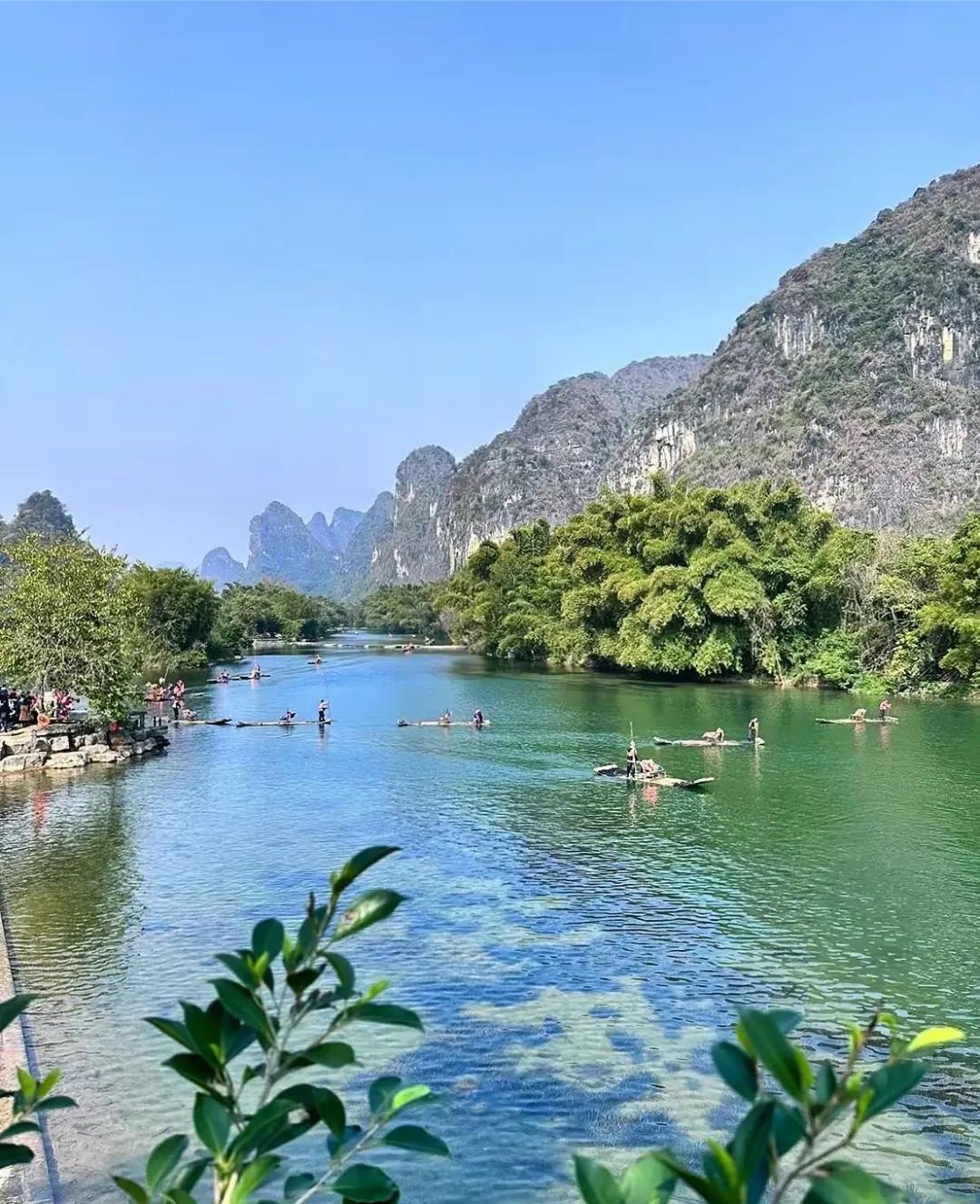 广州出发贺州阳朔三天游攻略,广州阳朔自驾游攻略图