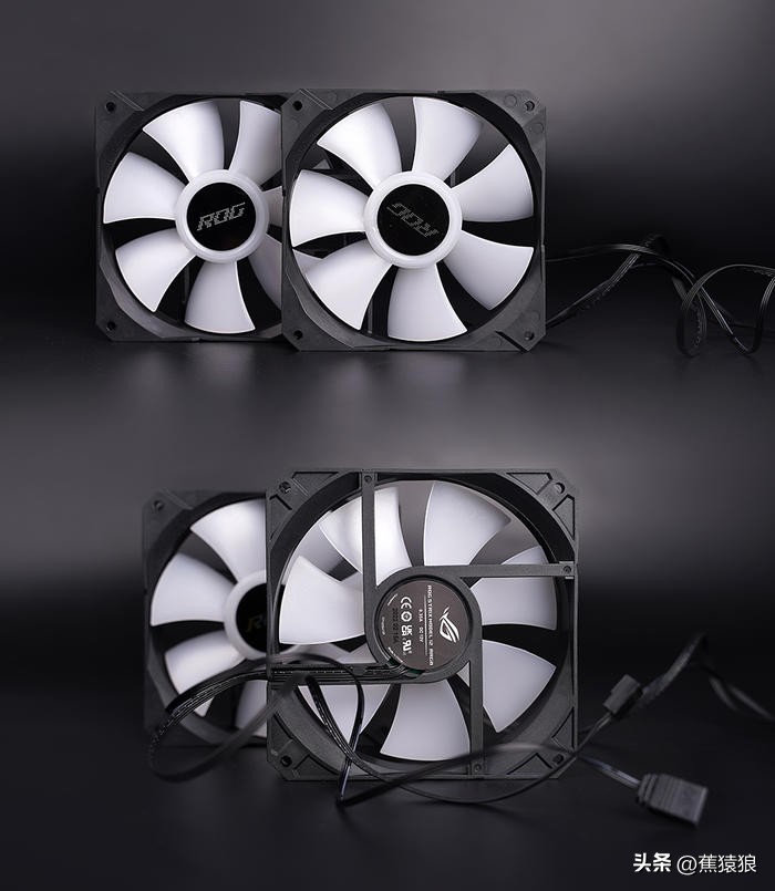 代码36KROGB760-GTUF4070TI，简约黑白调AKLLAA6MMATX机箱装机秀