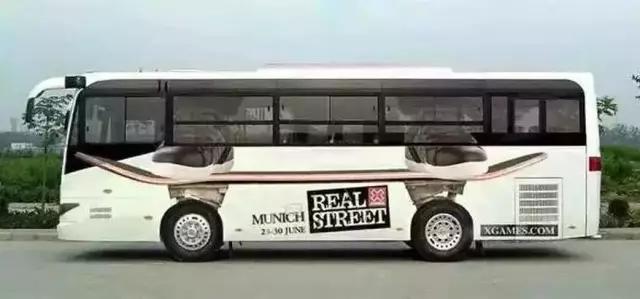 创意公交车广告值得推荐,非常给力的公交车广告内容