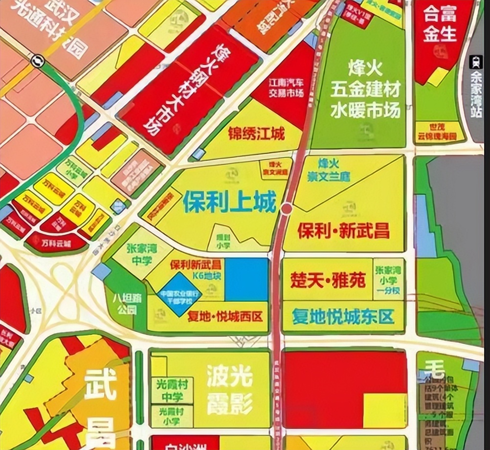 保利新武昌k6拿地价,保利新武昌k4哪栋最好